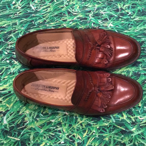 Men Johnston & Murphy Slip-On Shoes-9M - Picture 3 of 8